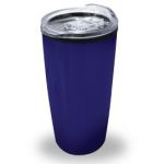 Travel Mugs with Clear Lid - Dark Blue Color